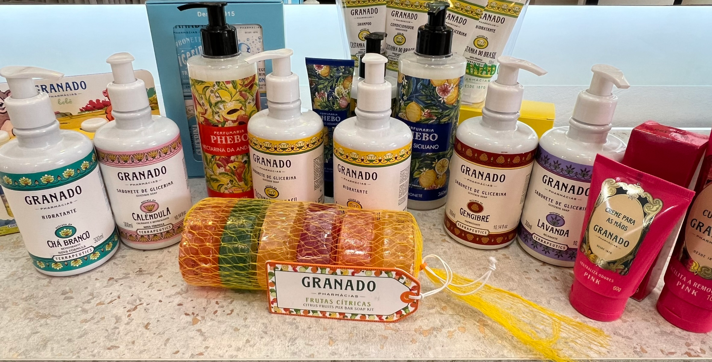 Granado e Phebo: Agora no Higa Hair para Cuidados Pessoais e Presentes Especiais!